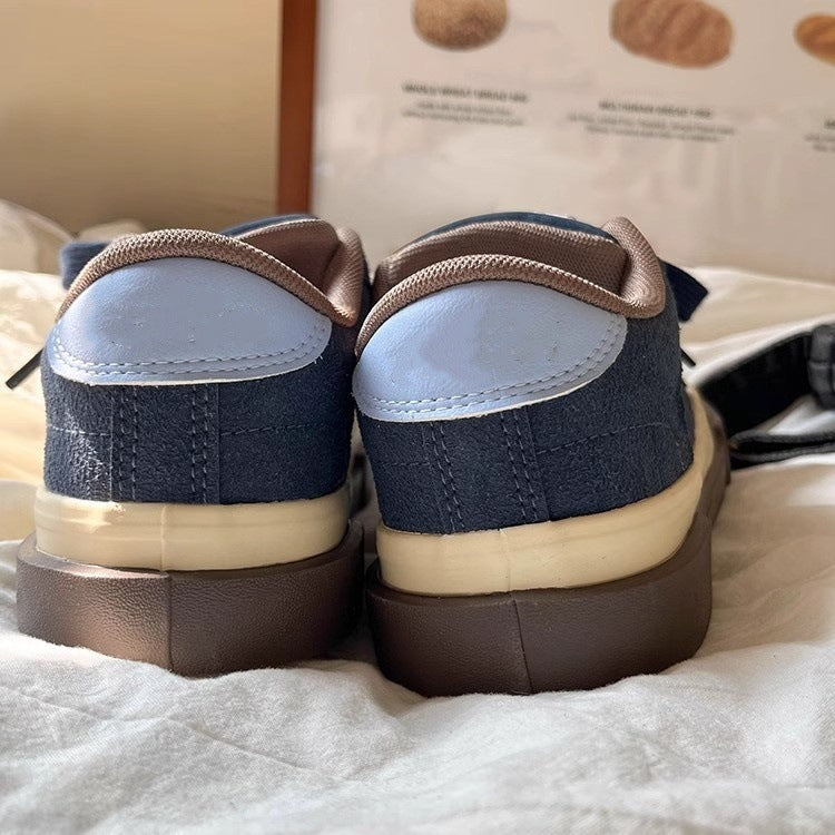 Damen Bequeme Sneaker mit weichem Leder und gepolsterter Innensohle R&B
