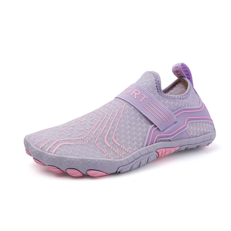 Damen Aqua-Schuhe mit rutschfester Sohle und elastischem Schnellschnürsystem R&B
