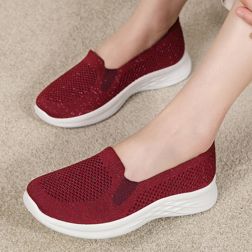 Damen Atmungsaktive Freizeit-Slipper mit rutschfester Sohle R&B