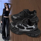Damen Sportliche Sneakers mit atmungsaktivem Obermaterial und robustem Profil R&B