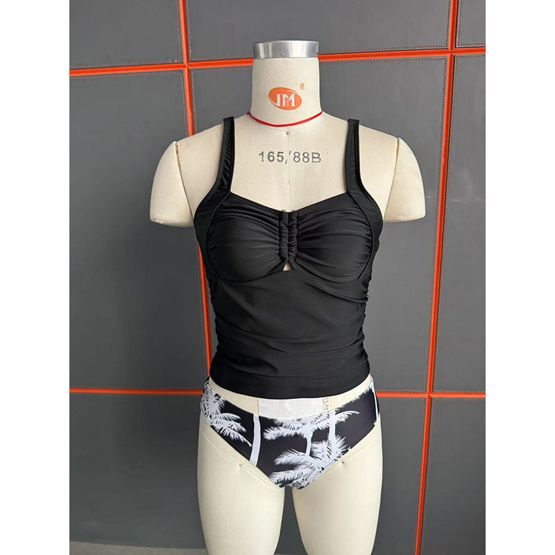 Damen Tankini-Set mit Raffung und eleganten Trägersystem R&B