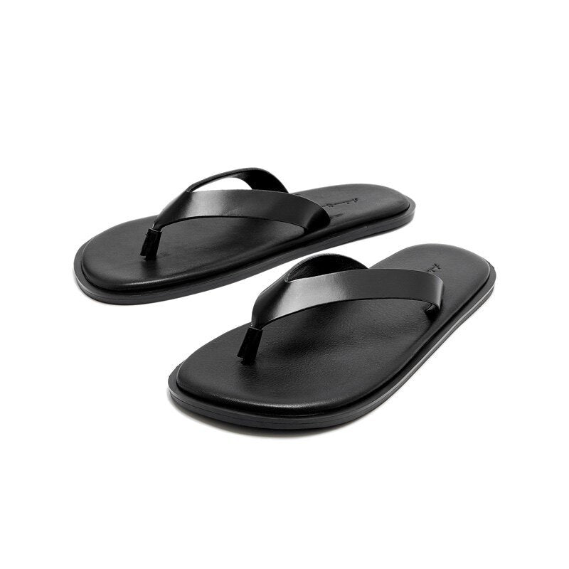 Damen Zehentrenner-Sandalen mit ergonomischem Fußbett und schmalem Riemendesign R&B