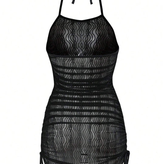 Damen Bikiniset mit floralem Wickeloberteil und hoch geschnittener Hose R&B