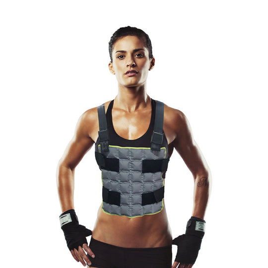 Damen nan verstellbare Gewichtsweste für Functional Training mit Klettverschluss und gepolsterten Schultergurten R&B