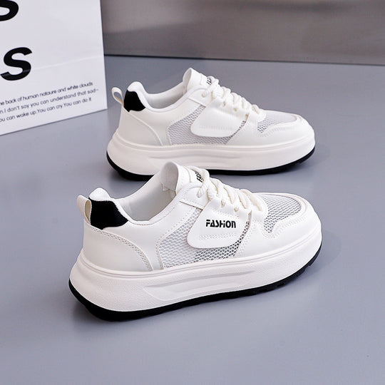 Damen Sportliche Sneakers mit atmungsaktiver Netzstruktur und federleichter Sohle R&B