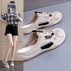 Damen Slip-On Sneakers mit atmungsaktiver Mesh-Oberfläche und rutschfester Sohle R&B