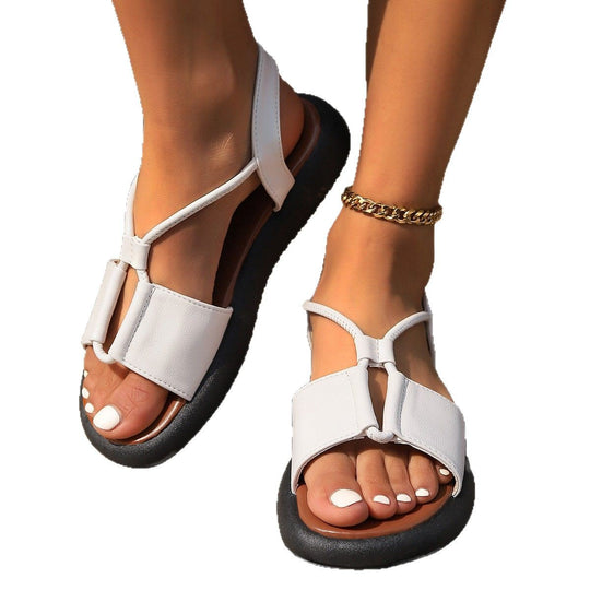 Damen bequeme Sandalen R&B