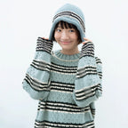 Damen gestrickter Pullover R&B