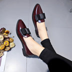 Damen elegante Slipper mit modischem Schleifendetail R&B