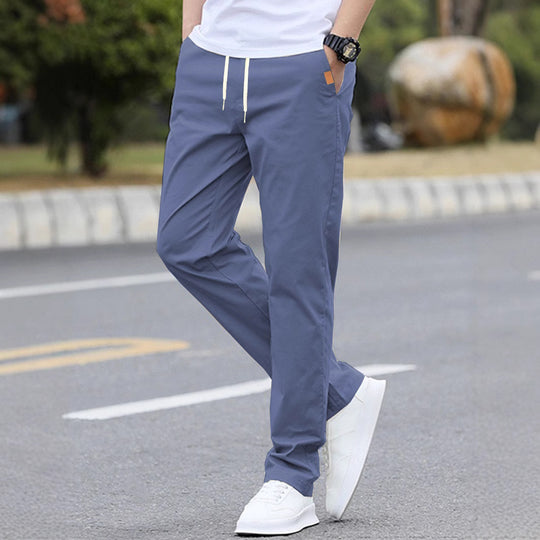 Herren Freizeit-Hose mit atmungsaktivem Material und elastischem Bund R&B