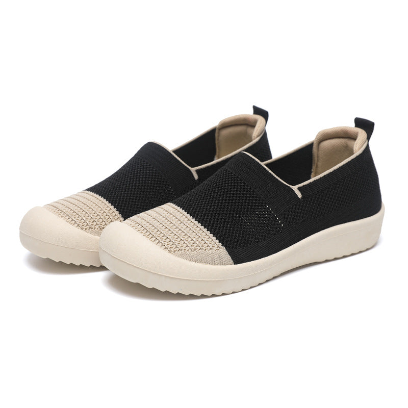 Damen Atmungsaktive Slip-On Sneakers mit gepolsterter Sohle R&B