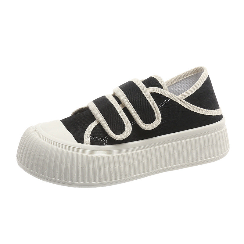Damen Modische Sneaker mit verstellbarem Klettverschluss und dämpfender Sohle R&B