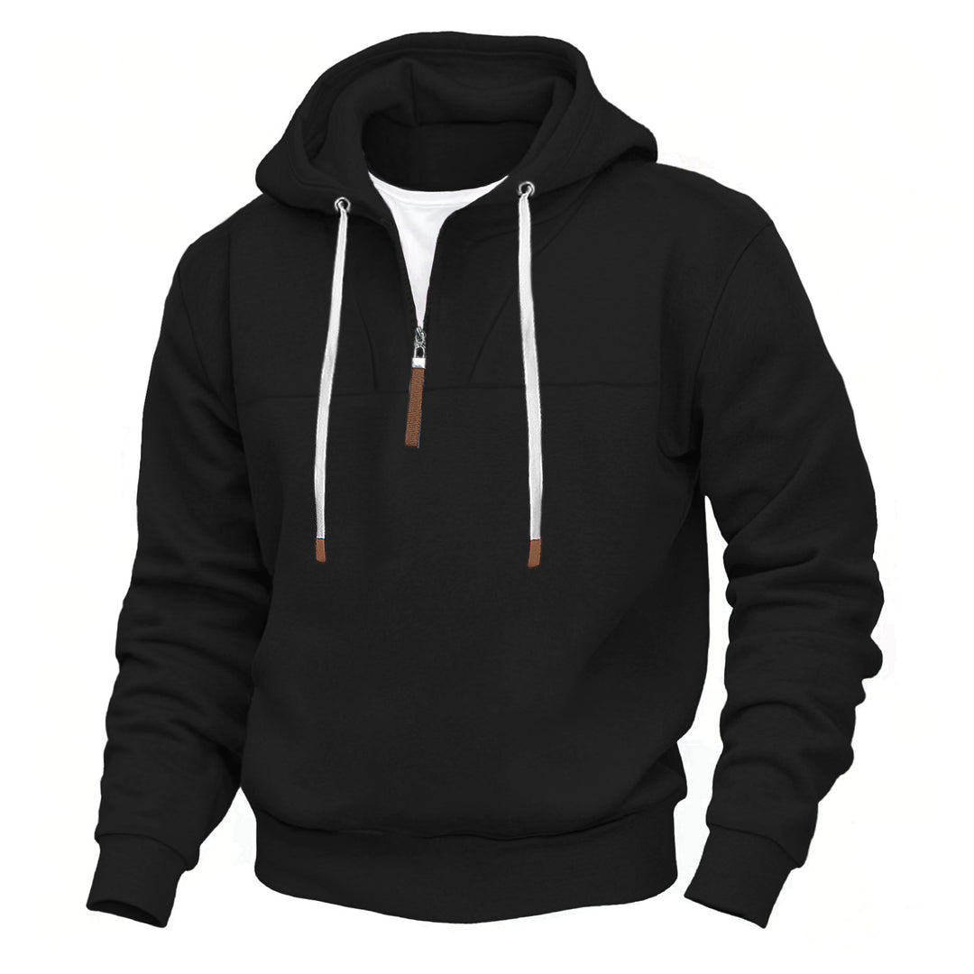 Herren Kapuzenpullover mit praktischer Reißverschlussöffnung und modernem Design R&B