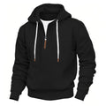 Herren Kapuzenpullover mit praktischer Reißverschlussöffnung und modernem Design R&B
