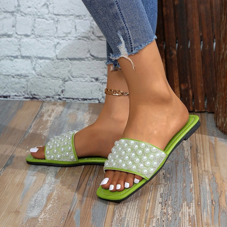 Damen Glamouröse Riemchen-Sandalen mit funkelnden Strassdetails R&B