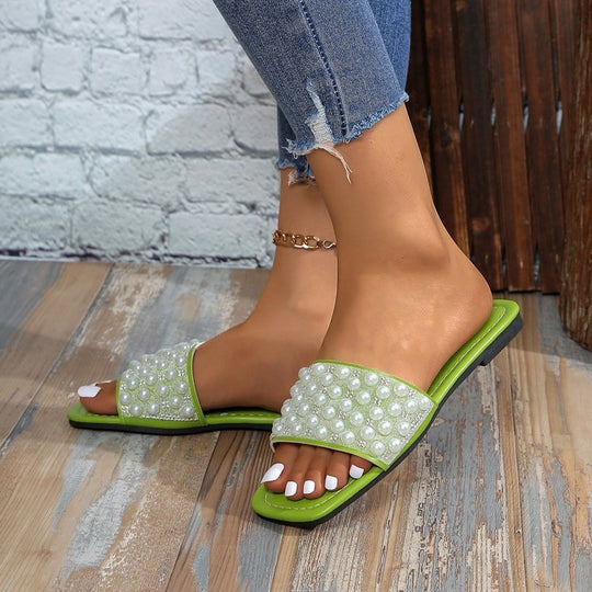 Damen Glamouröse Riemchen-Sandalen mit funkelnden Strassdetails R&B