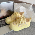 Damen Modische Sneakers mit einzigartigem Schnürsystem und bequemer Sohle R&B