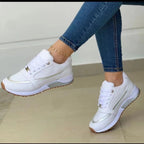 Damen Sportliche Sneakers mit atmungsaktivem Obermaterial und dämpfender Sohle