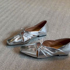 Damen elegante Halbschuhe mit stilvollem Schnür-Design