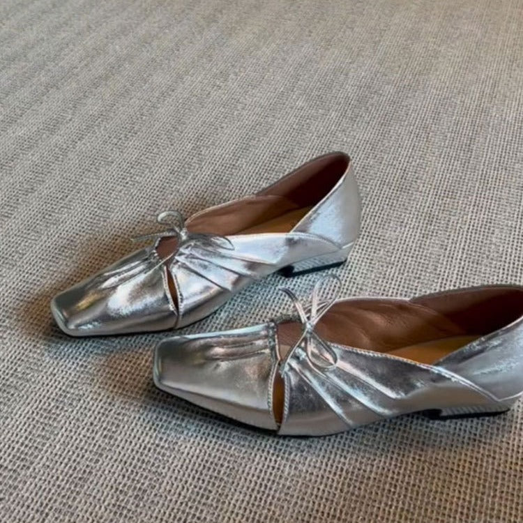 Damen elegante Halbschuhe mit stilvollem Schnür-Design