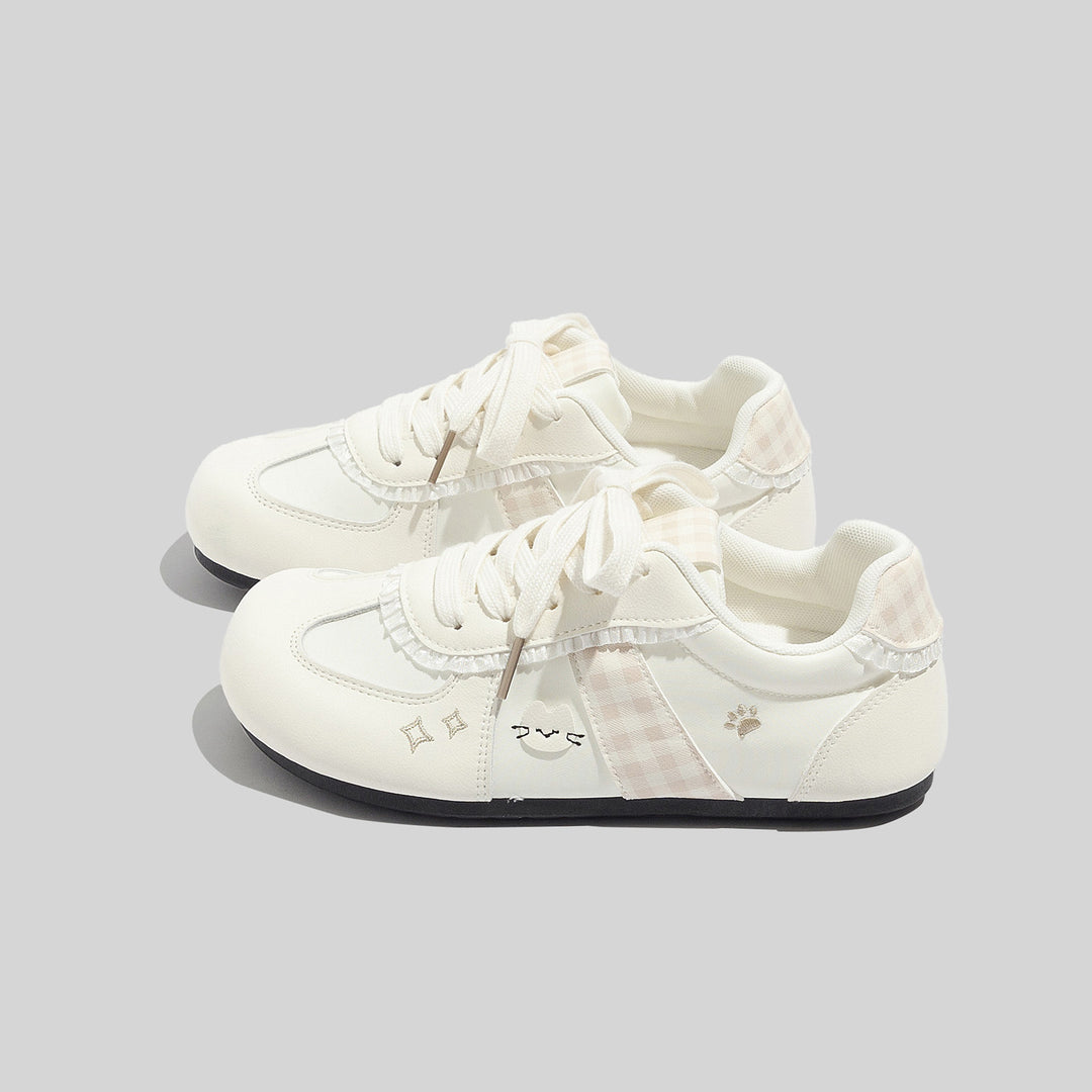 Damen Sportliche Sneaker mit einzigartigen Tiermotiv und gepolsterter Einlegesohle R&B