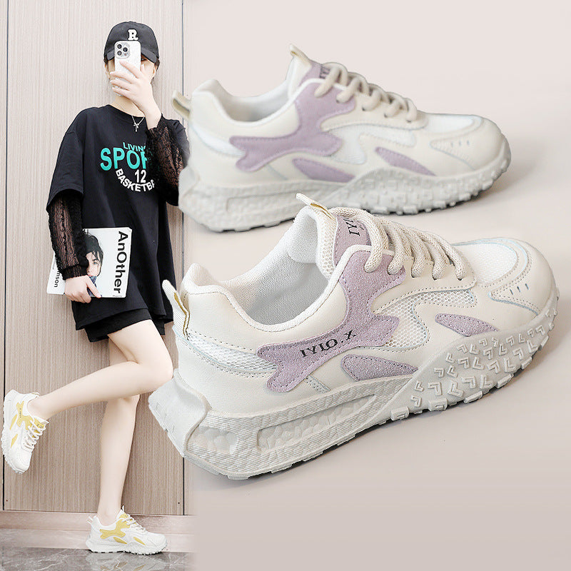 Damen sportliche Sneakers mit atemberaubendem Design und stoßdämpfender Sohle R&B