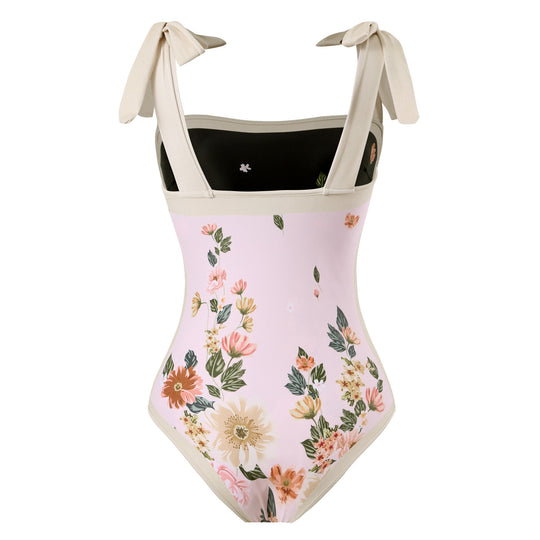 Damen Eleganter Schwimmanzug mit floralem Design R&B