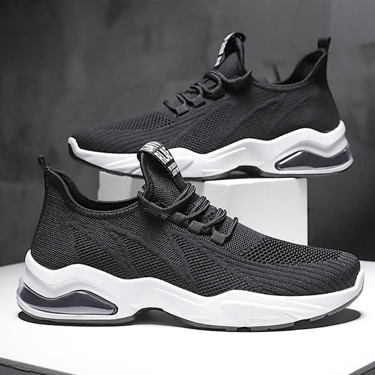 Damen Sportliche und atmungsaktive Sneakers mit nahtloser Stricktechnologie R&B
