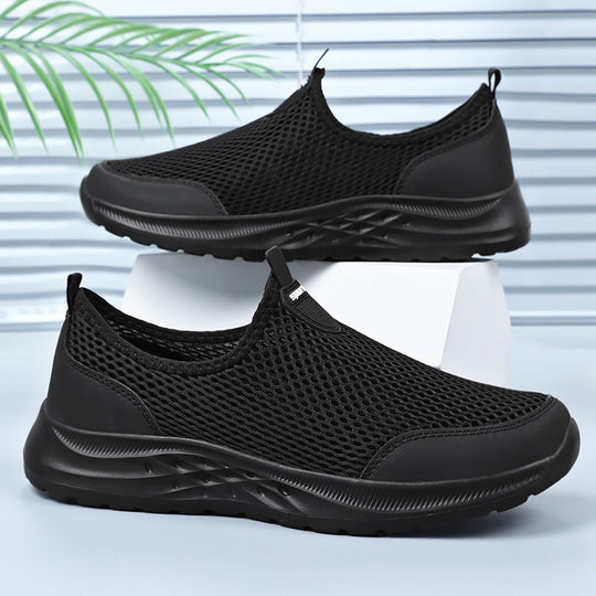 Damen Atmungsaktive Slip-On Sneakers mit elastischer Sohle R&B