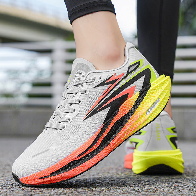 Damen Hochleistungs-Laufschuhe mit atmungsaktiver Mesh-Oberfläche und dämpfendem Sohlenprofil R&B