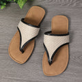 Damen Luxus Freizeitsandalen mit geflochtenem Obermaterial und komfortabler Fußbettung R&B
