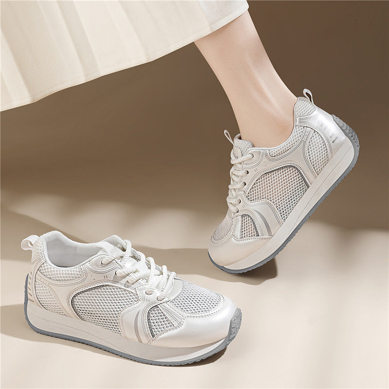 Damen Atmungsaktive Freizeitsneaker mit stoßdämpfender Sohle R&B