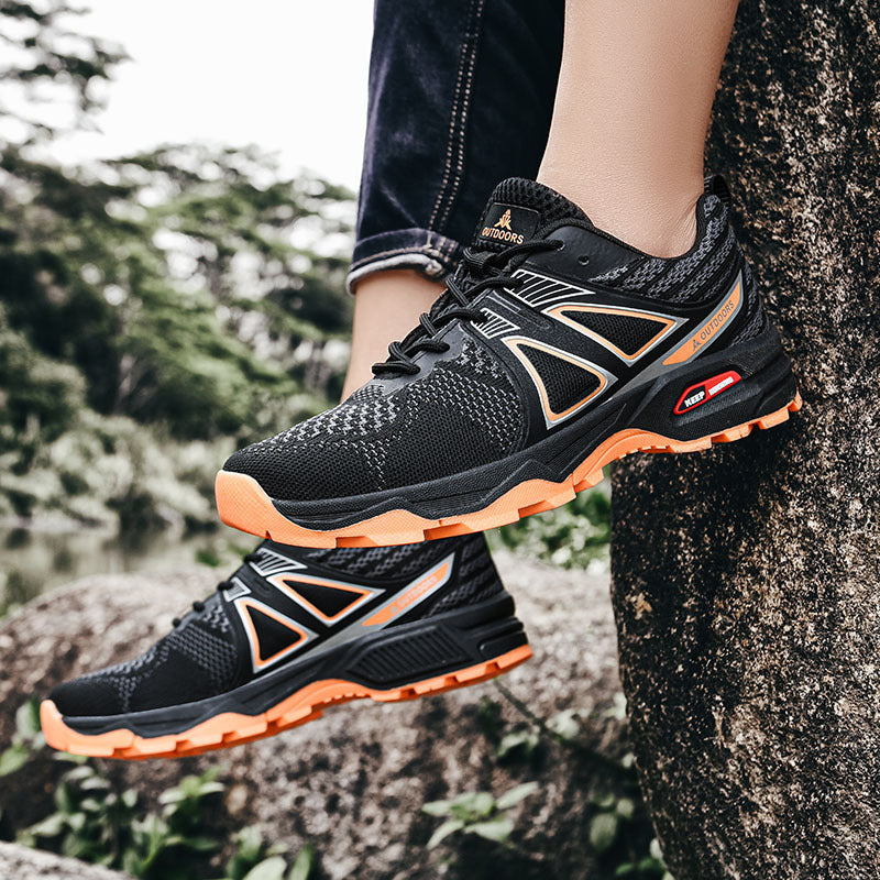 Damen Outdoor-Laufschuhe mit rutschfester Sohlenkonstruktion und atmungsaktivem Obermaterial R&B