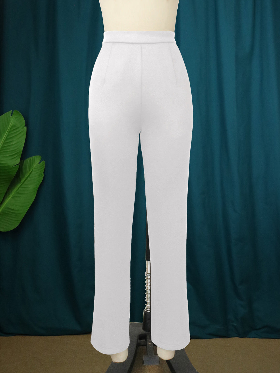 Damen elegante und bequeme hochtaillierte Hose R&B