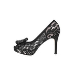 Damen elegante Slingback Pumps mit schickem Schleifendetail R&B