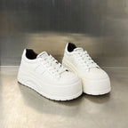 Damen Plateau-Sneaker mit verstärkter Laufsohle und atmungsaktivem Obermaterial R&B