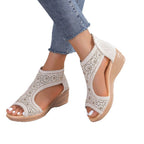 Damen elegante Plateau-Sandalen R&B