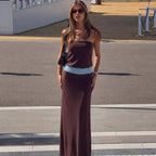 Damen Maxi Kleid R&B