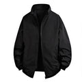 Herren praktische Übergangsjacke mit hohem Kragen und vielseitigen Taschen
