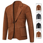 Herren elegante Blazerjacke mit zeitlosem Design und praktischen Taschen R&B