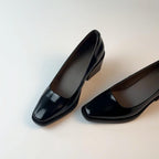Damen Elegante Lack-Pumps mit modernem Tragekomfort