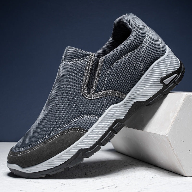 Damen Komfortable Slip-On Sneakers mit atmungsaktiver Struktur R&B