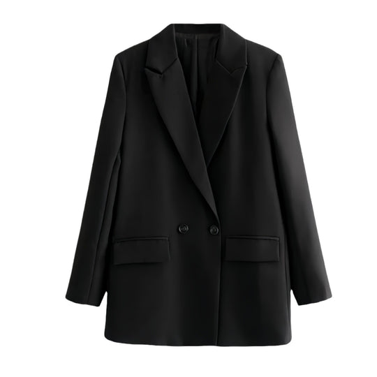 Damen Modischer Oversized Blazer R&B