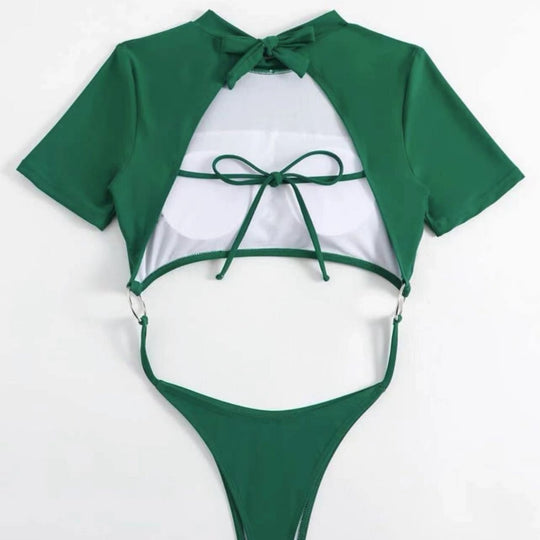 Damen Badeanzug mit geschmackvollen Cut-Outs und lässigem Design R&B