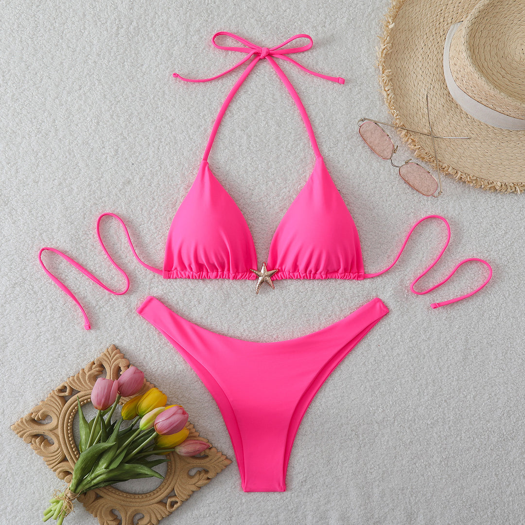 Damen Bikini mit verstellbarem Träger R&B