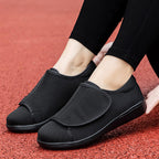 Herren nan orthopädischer Pantoffel mit verstellbarem Klettverschluss, atmungsaktivem Mesh und stoßdämpfender Schaumstoffsohle R&B