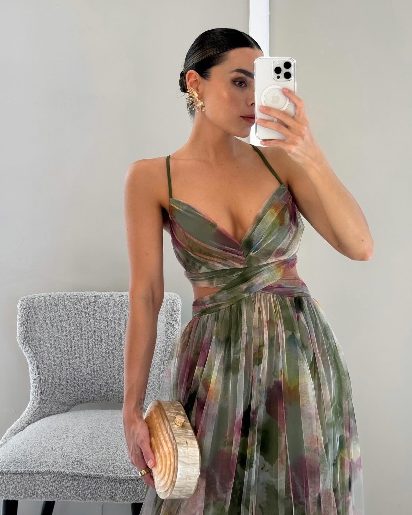 Elegantes Maxikleid im Schönen Blumenmuster für festliche Anlässe | R&B