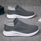 Damen Atmungsaktive Stricksneaker mit elastischem Schaft