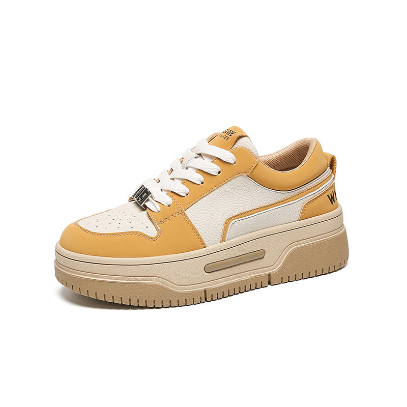 Damen Chunky Sneakers mit innovativem Sohlenprofil und modischem Obermaterial R&B