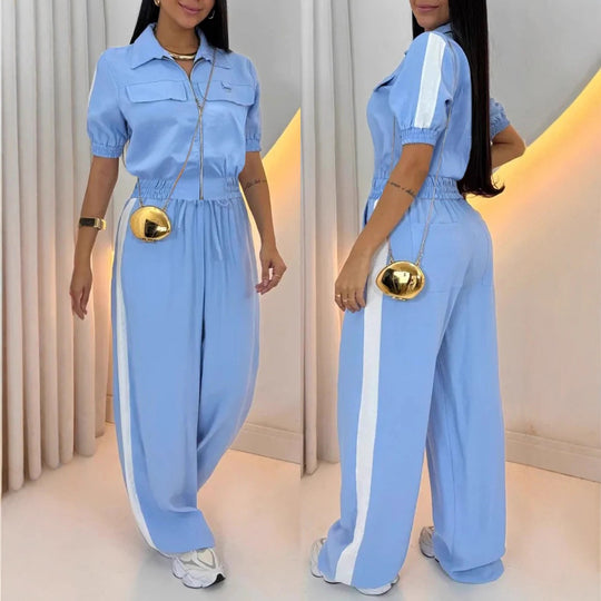 Damen Sportliches Jumpsuit R&B
